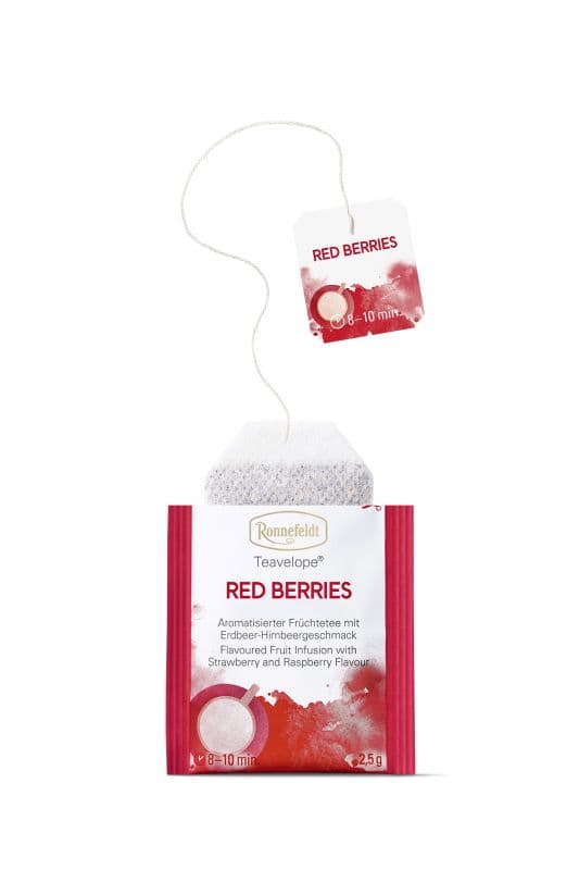 Teavelope Früchtetee Red Berries, 25x2,5g = 62,5g