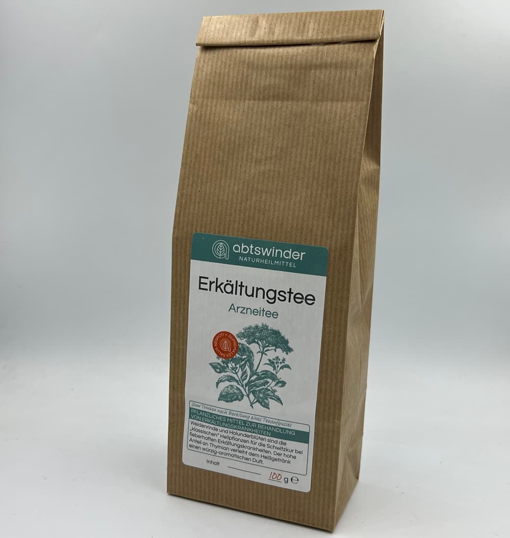 Erkältungstee, 100g (Pflanzliches Mittel zur Behandlung von Erkältungskrankheiten)