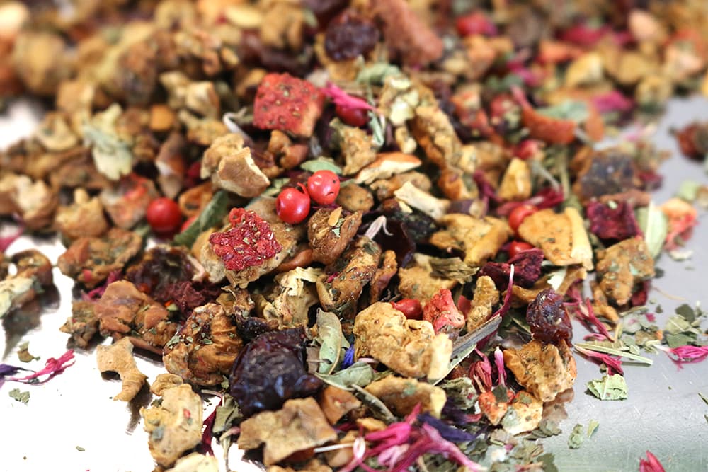 Erdbeere Rhabarber (Milder, natürlich aromatisierter Früchtetee) 