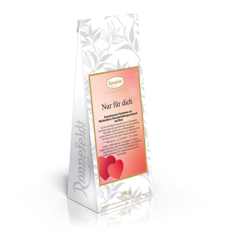 Nur für dich, 100g (Aromatisierter Früchtetee von Ronnefeldt) 
