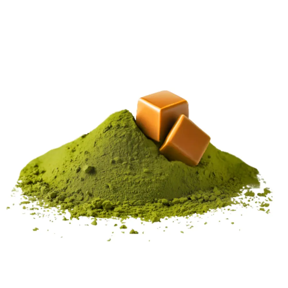 Matcha Karamell, 30g  (aromatisierter Matcha)