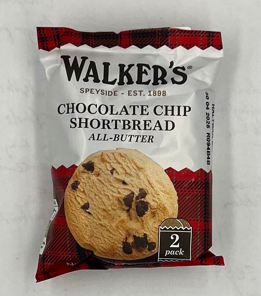 Walkers Choclate Chip Shortbread, 40g Walkers Choclate Chip Shortbread, 40g