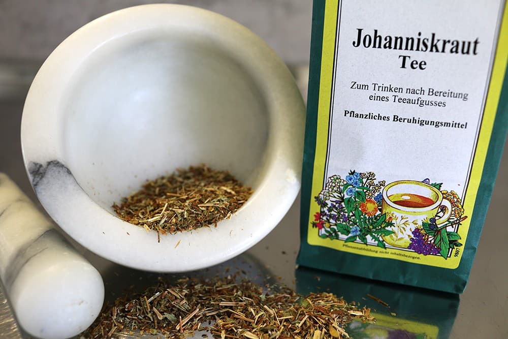 Johanniskraut Tee, 80g (Pflanzliches Beruhigungsmittel)