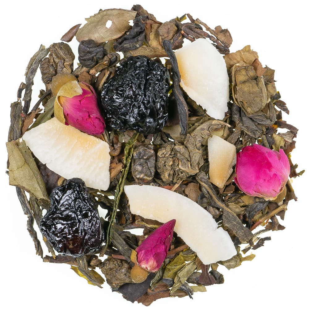 Kirschzauber trifft Kokos (Weißer & Grüner Tee - Genuss. Ruhe. Magie.)