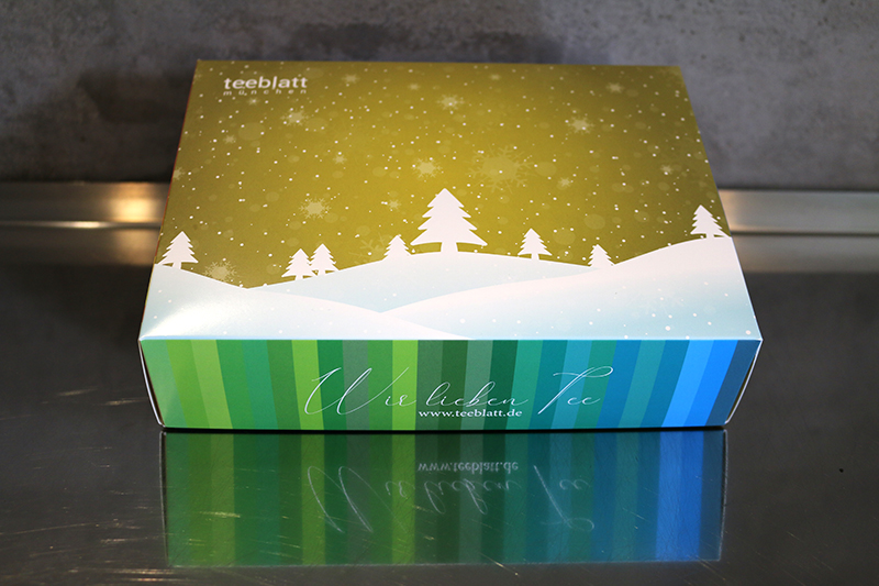 Teeproben Box Winterfrüchtetee  (6x 25g Früchtetee in schöner Geschenkbox)