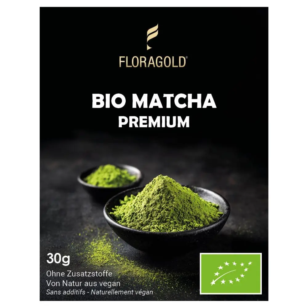 Matcha Premium, Bio, 30g  (im Zip-Beutel)