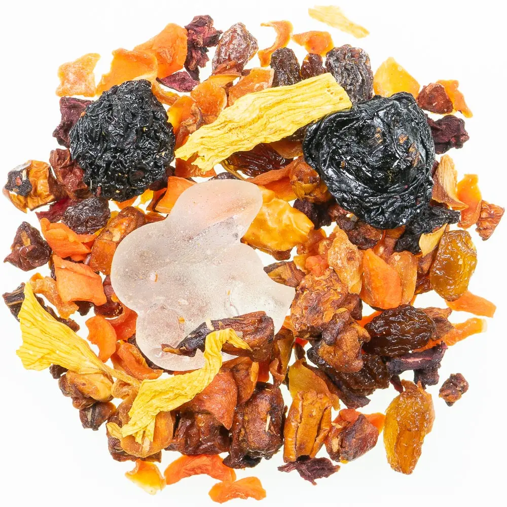 Süßes Häschen, 100g (🐣 Milder, natürlich aromatisierter Früchtetee mit Kirsch-Vanille-Geschmack)