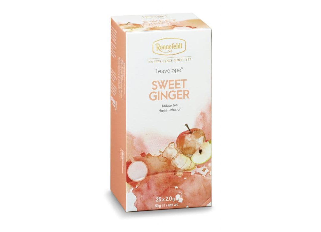 Teavelope Kräutertee Sweet Ginger, 25x2,0g = 50g