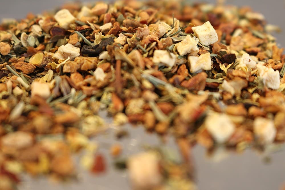 fruechtetee-lemon-twist-mild-s Lemon Twist, 100g (Milder Früchtetee mit Zitronengeschmack von Ronnefeldt)