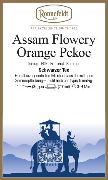 Assam: Assam Flowery Orange Pekoe (Ronnefeldt Tee)