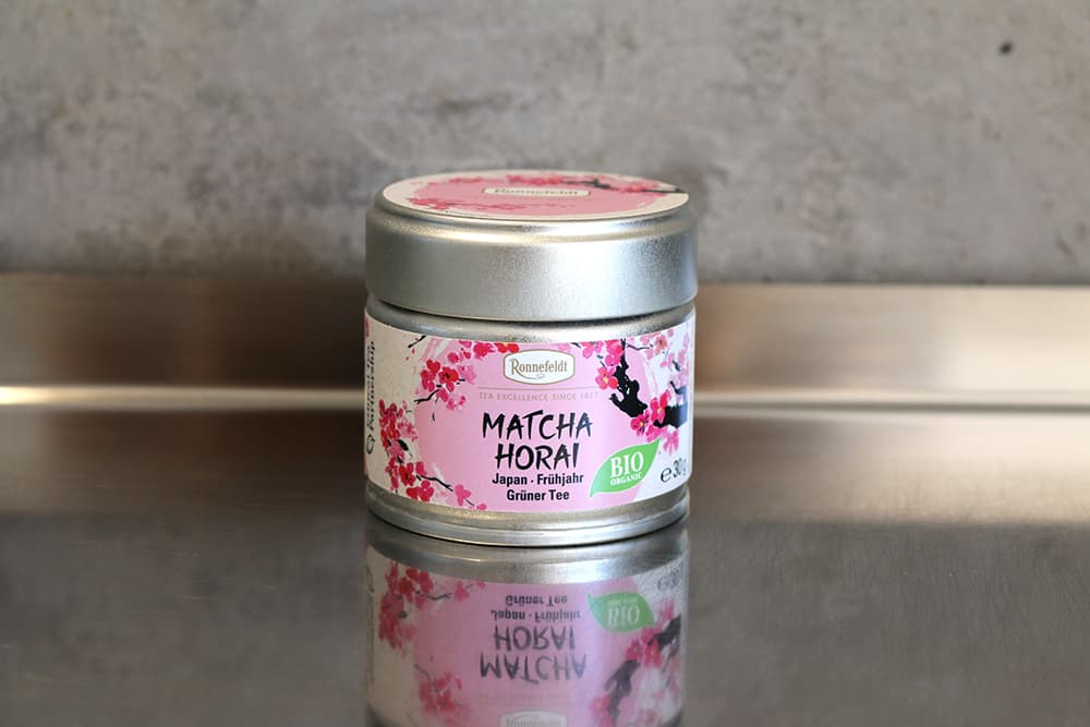gruentee-matcha-horai-bio-dose-s Matcha Bio Horai, 30g (Ronnefeldt)
