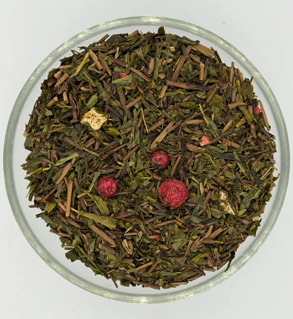 Lotusgarten (Grüner Tee mit Beere-Lotus-Geschmack. Fruchtig. Sanft. Harmonisch.)