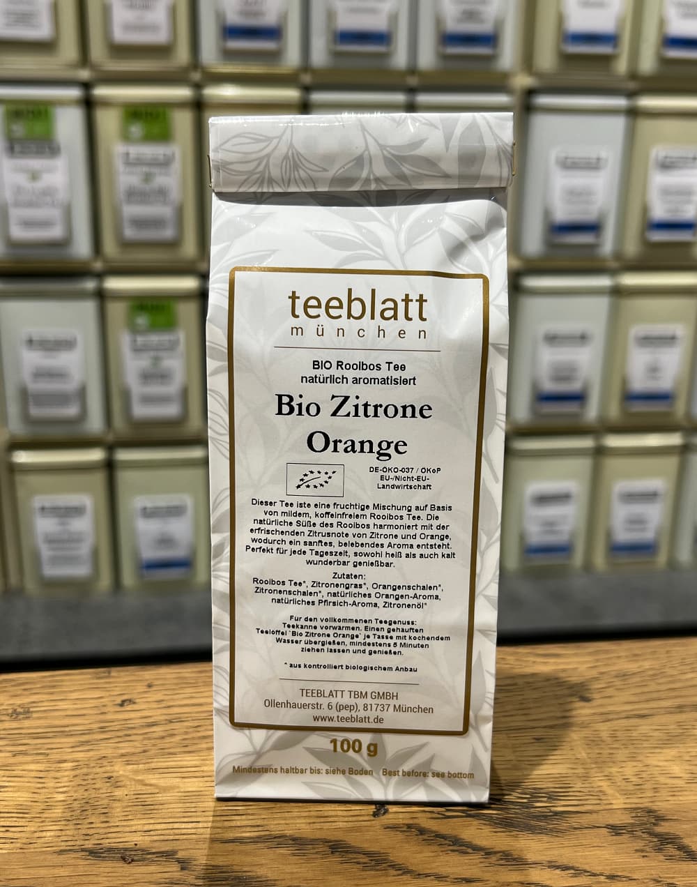 Zitrone Orange, Bio (Rooibos Tee) 