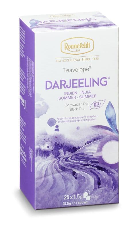 Teavelope Schwarzer Tee Darjeeling, Bio, 25x1,5g = 37,5g Teavelope Schwarzer Tee Darjeeling, Bio, 25x1,5g = 37,5g