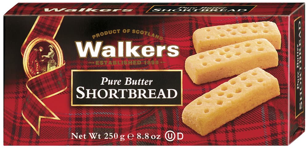 Walkers Pure Butter Shortbread, 250g