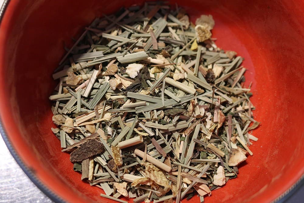 kraeutertee-ingwer-zitrone-bio-s Ingwer: Ingwer Zitrone, Bio, 100g (naturbelassener Kräutertee)