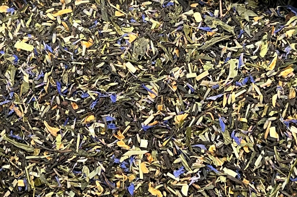 Fleur de Grey (Nat. aromatisierter Schwarzer & Grüner Tee - Bonjour. Bergamotte. Provence.)