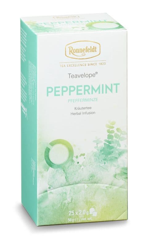 Teavelope Kräutertee Peppermint, 25x2,0g = 50g Teavelope Kräutertee Peppermint, 25x2,0g = 50g