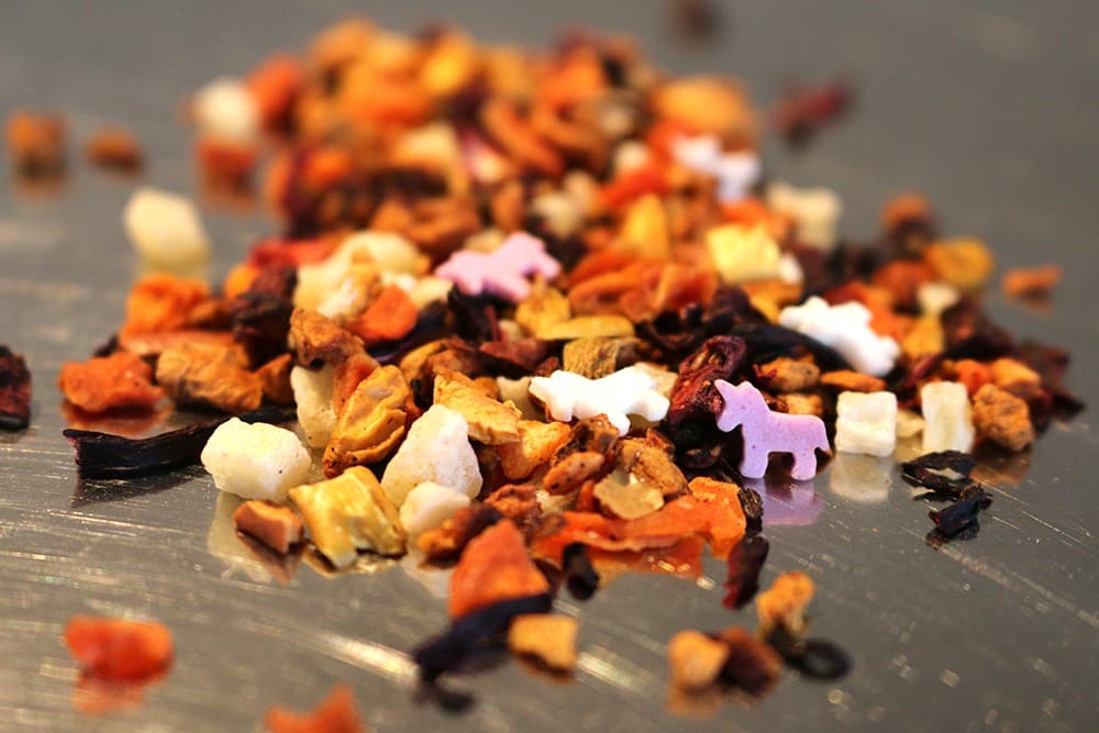 fruechtetee-pink-unicorn-mild-s Pink Unicorn (Natürlich aromatisierter, milder Früchtetee mit Vanille-Sahne-Geschmack)