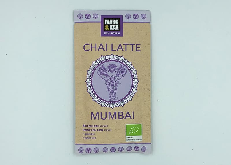 Tassenportion Instantpulver Chai Latte Mumbai, Bio, 25g