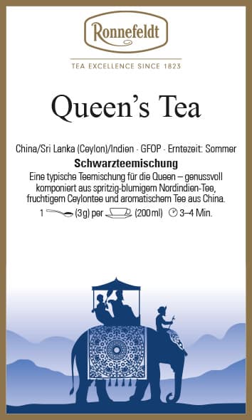 Queen´s Tea (Schwarzer Tee von Ronnefeldt)