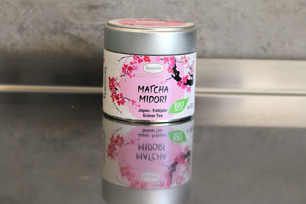gruentee-matcha-midori-bio-dose-s Matcha Bio Midori, 30g (Ronnefeldt)