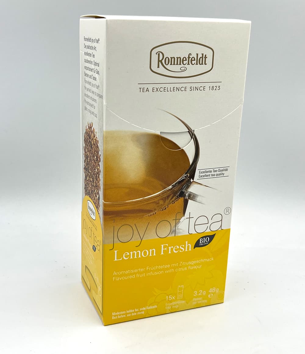 joy of tea: Lemon Fresh, Bio, 15x3,2 g = 48 g joy of tea: Lemon Fresh, Bio, 15x3,2 g = 48 g