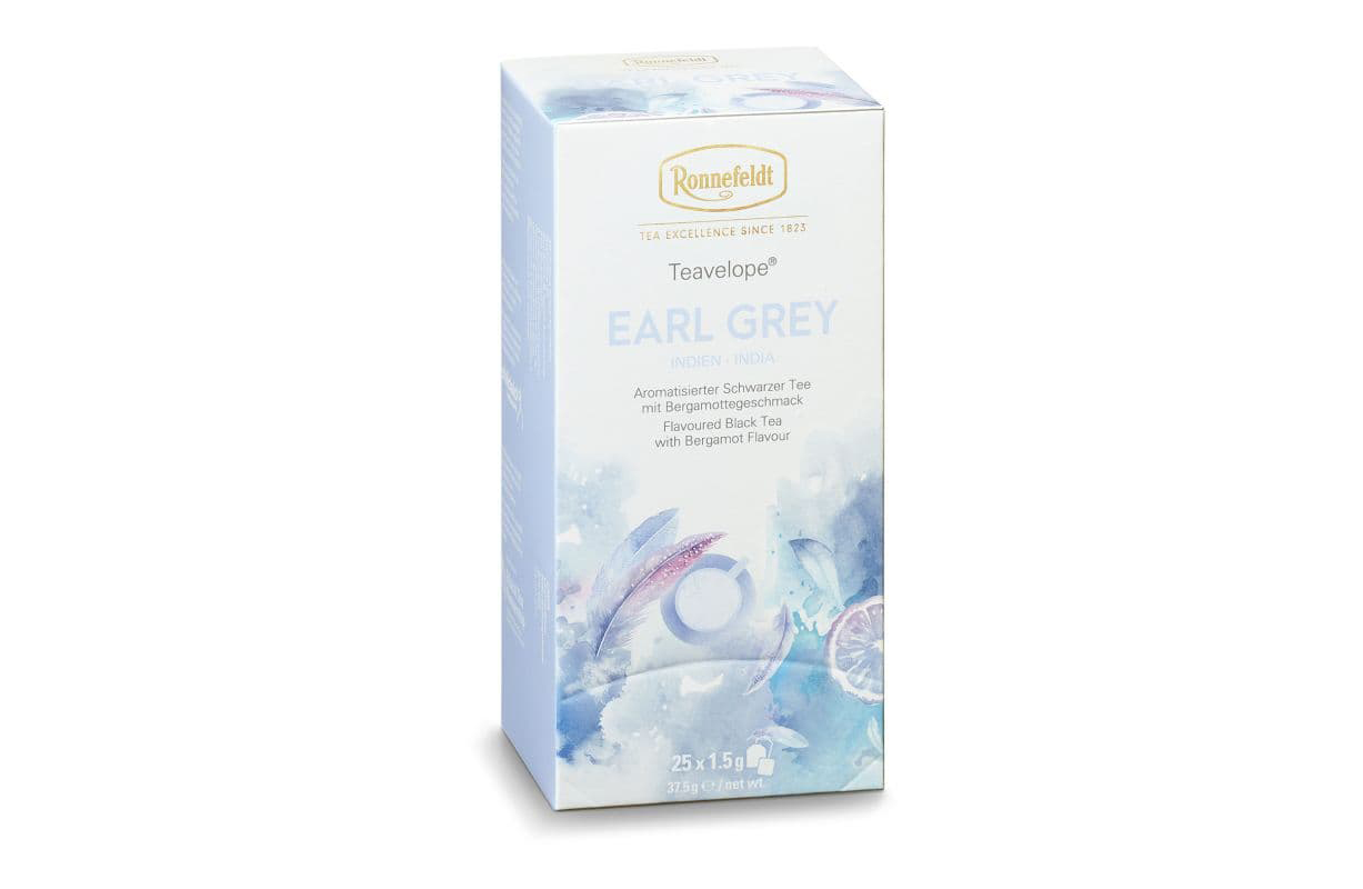 Teavelope Schwarzer Tee Earl Grey, Teavelope,  25x1,5g = 37,5g