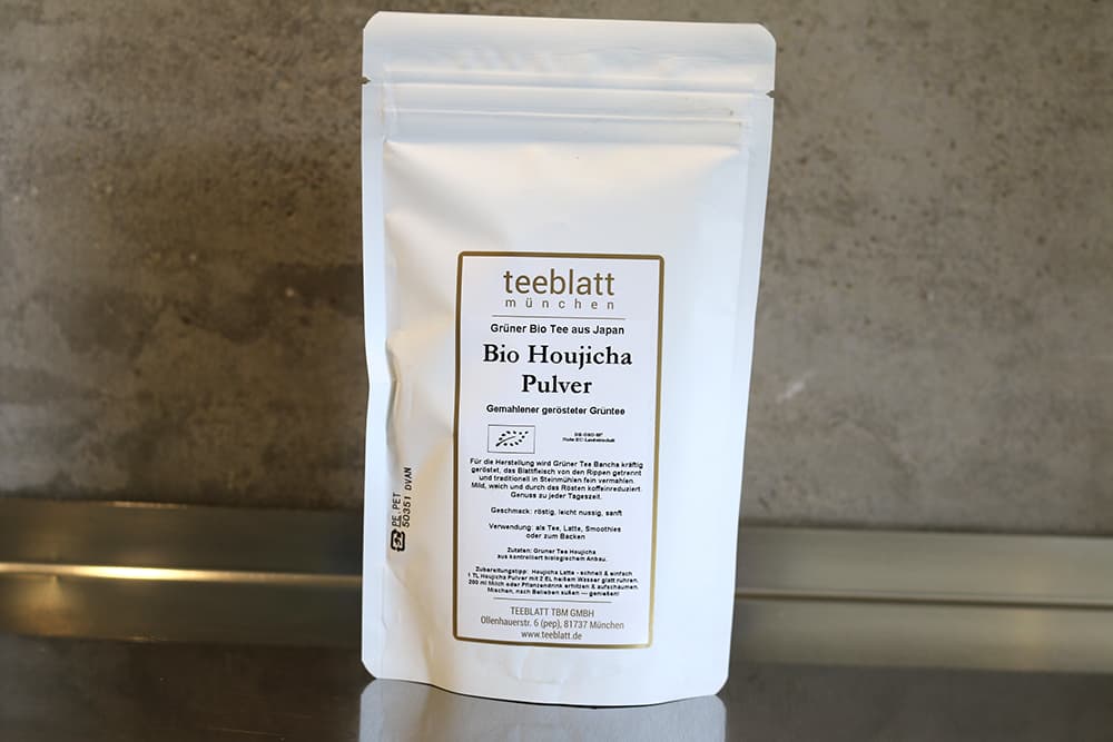 Hojicha Pulver, Bio, 100g (Gemahlener, gerösteter Grüntee - Röstig. Sanft. Japanisch.)