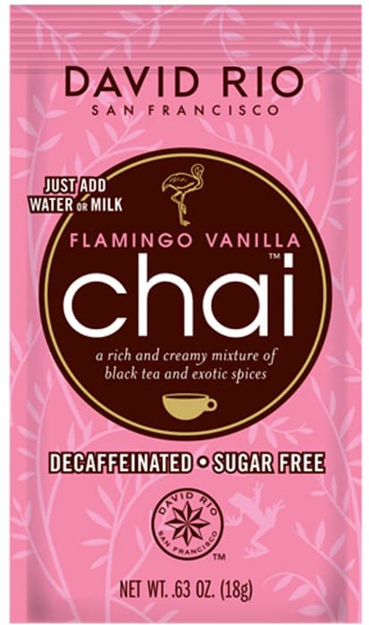 FLAMINGO VANILLA chai - sugar free, TASSENPORTION