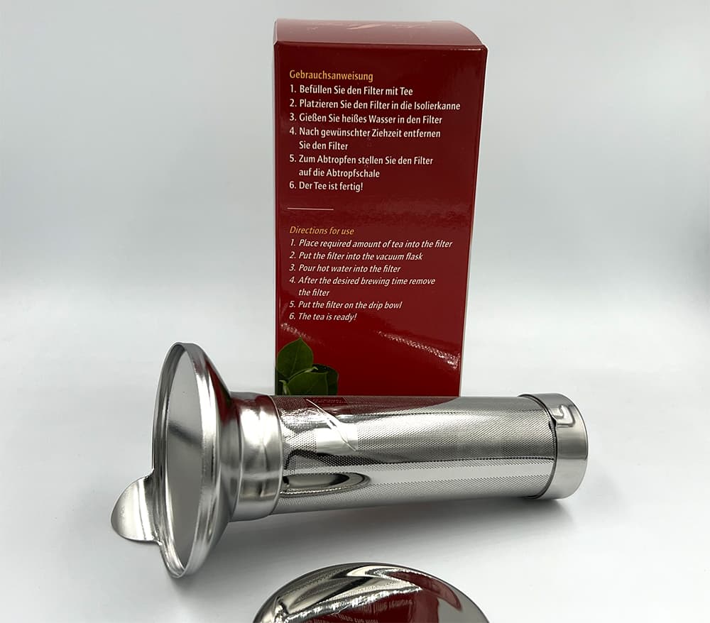 Edelstahl Teefilter für die Isolierkanne (Thermoskanne)
