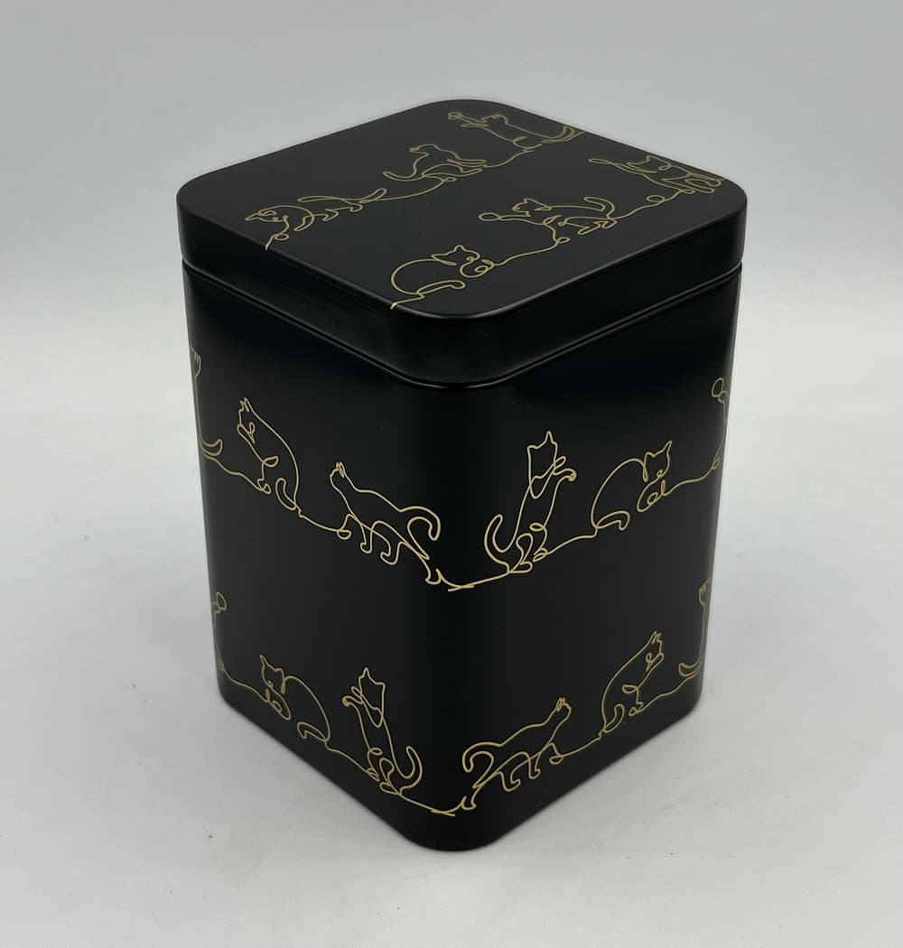 Teedose Black Cat, 100g Teedose Black Cat, 100g