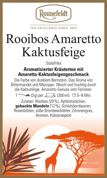 Amaretto Kaktusfeige (Rooibos von Ronnefeldt)