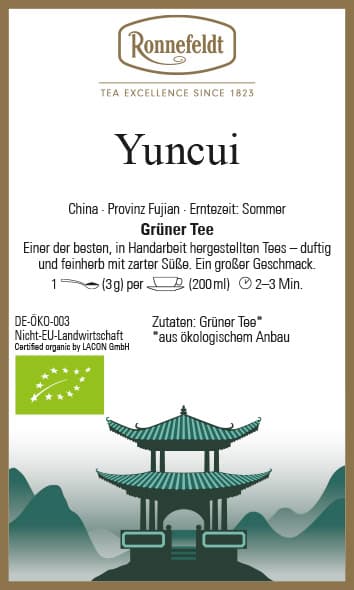 China: Yuncui, Bio (Grüner Tee)