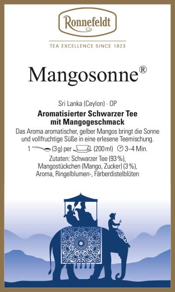 Mangosonne ® (Schwarzer Tee von Ronnefeldt)