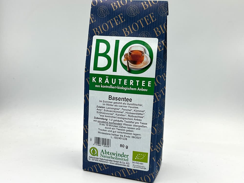 Basentee, Bio, 80g (Kräutertee) Basentee, Bio, 80g (Kräutertee)