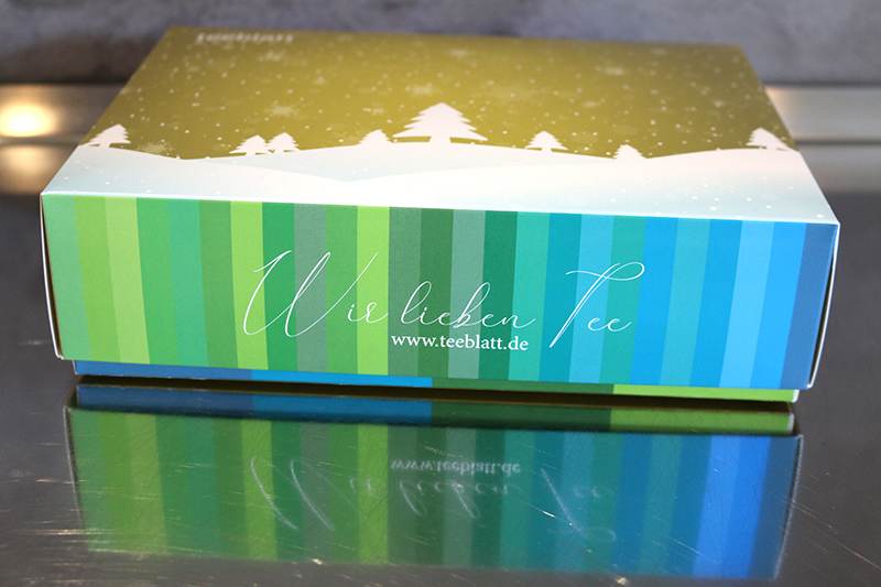 Teeproben Box  WinterZeit Tee-Box – Kleine Auszeit zum Verlieben (6x 20g Tee in schöner Geschenkbox)