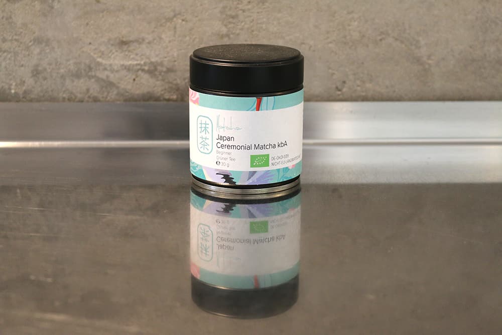Japan Ceremonial Matcha Beginner BIO grüner Tee, Dose 30 g