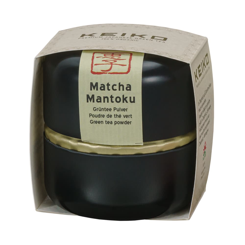 Matcha Mantoku, Bio, 30g (Grüntee Pulver von Keiko) Matcha Mantoku, Bio, 30g (Grüntee Pulver von Keiko)