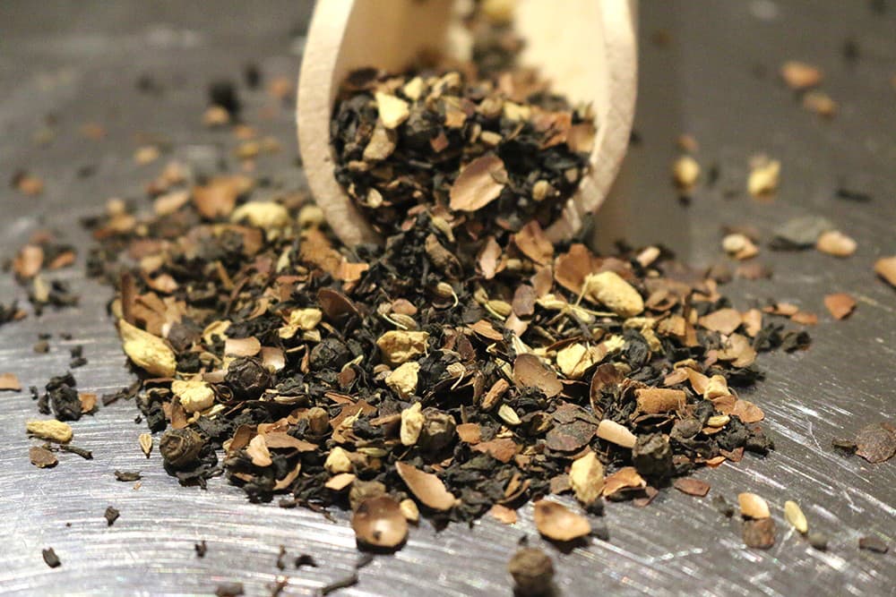 schwarzer-tee-schoko-chai-s Chai Tee: Schoko Chai, 100g  (Ronnefeldt Tee)
