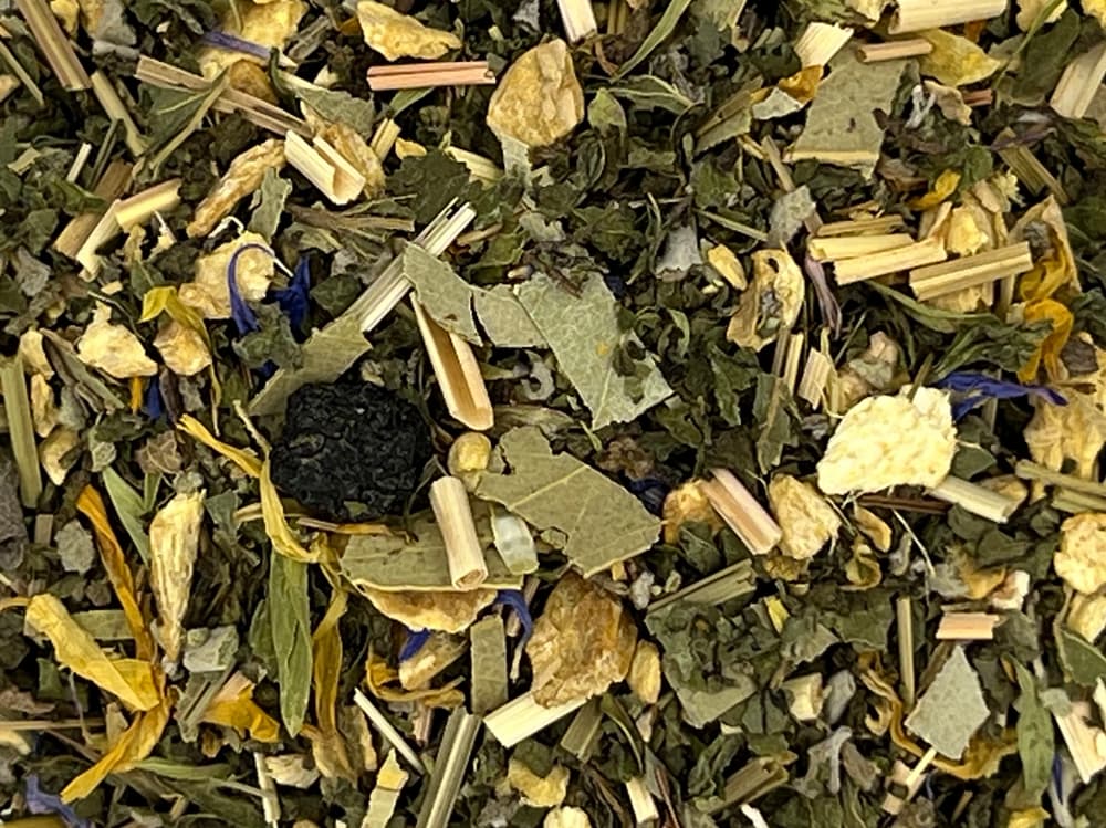 EukaAura, Bio Kräutertee naturbelassen, 100g  (Einatmen. Ausatmen. Auftanken.) 