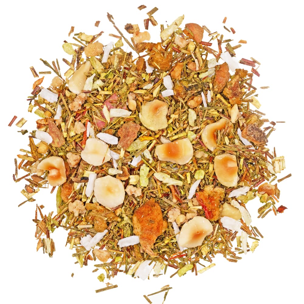 Matcha Haselnuss, 100g (Grüner Rooibos & Grüntee mit Haselnuss-Geschmack)