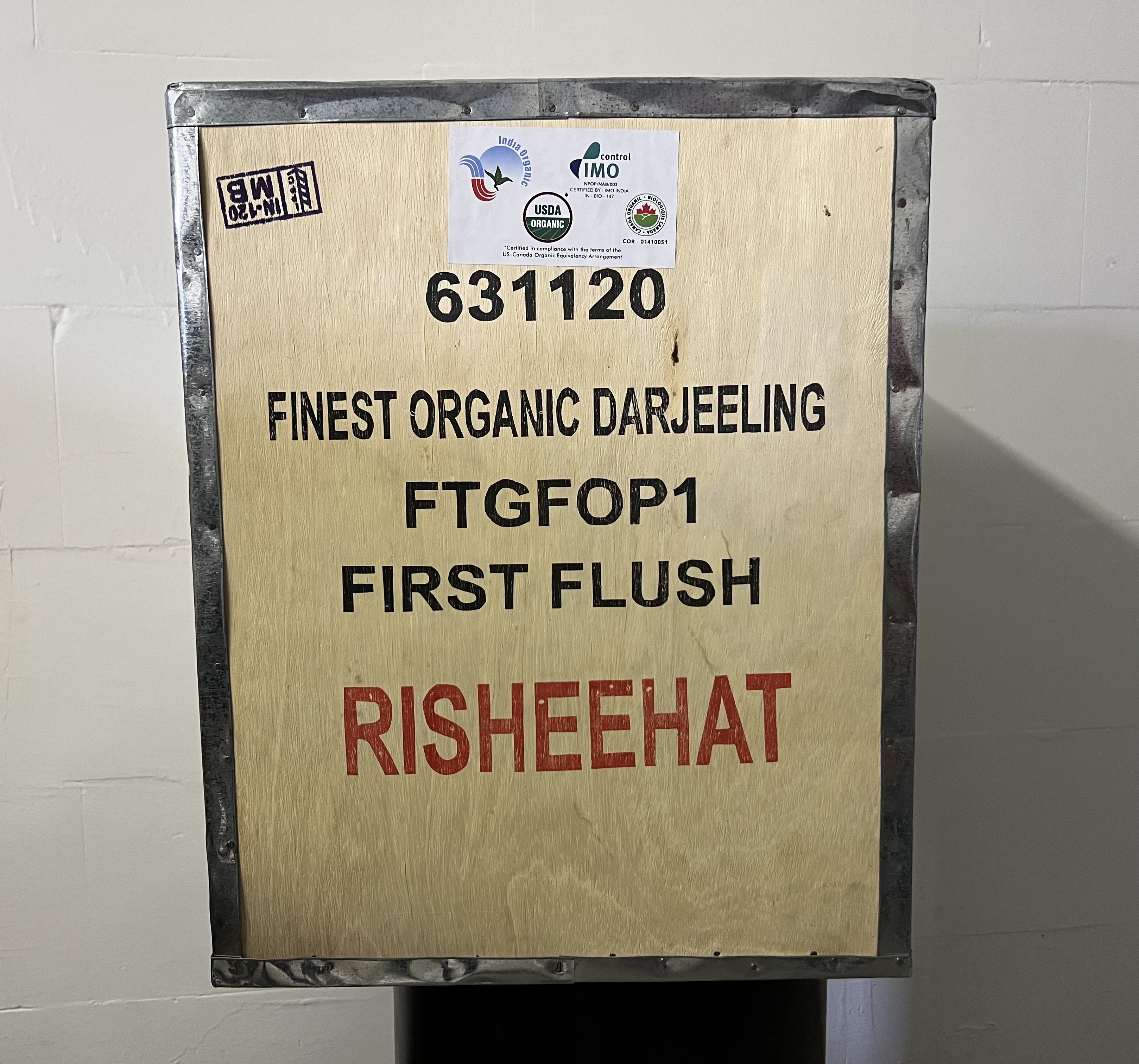 Darjeeling Risheehat, Bio, First Flush, 1kg 