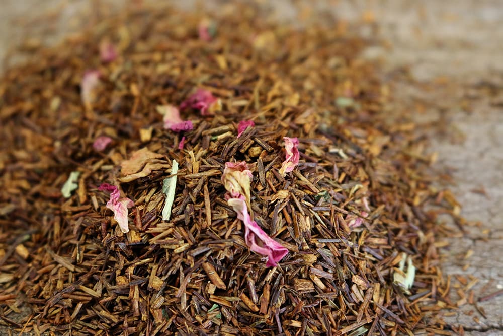 Rooibos Bio Sakura, (Natürlich aromatisierter Rooibos mit Kirsch-Geschmack) Rooibos Bio Sakura, (Natürlich aromatisierter Rooibos mit Kirsch-Geschmack)