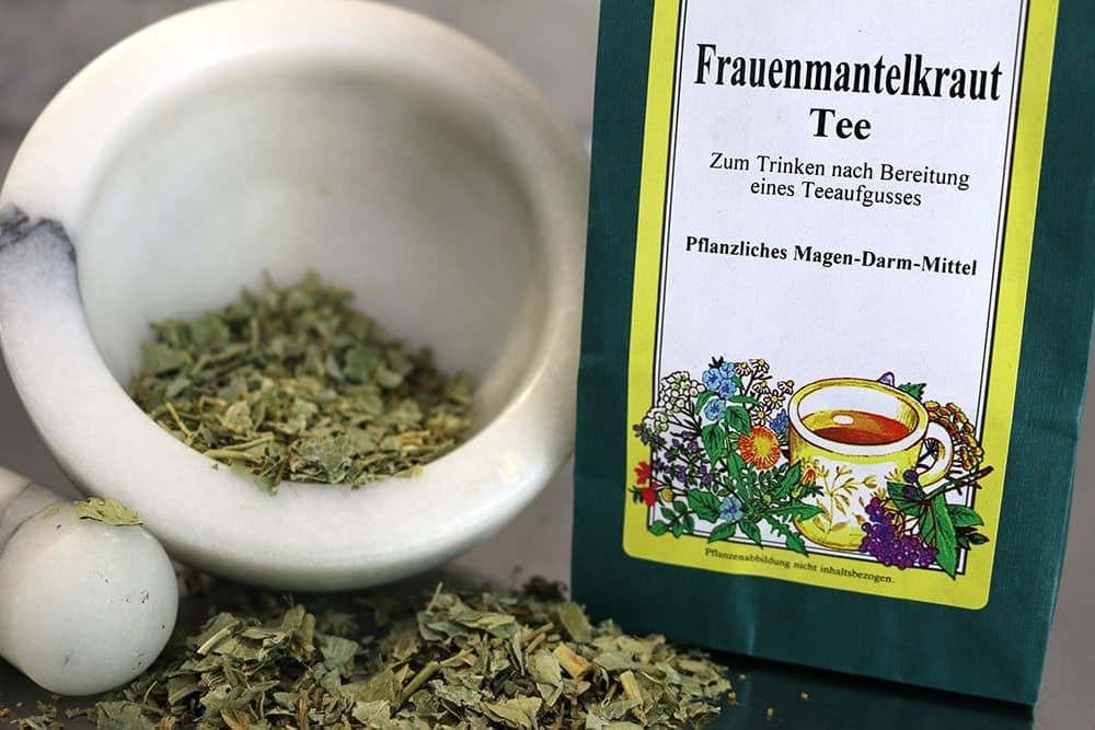 arzneitee-frauenmantelkraut-tee-s Frauenmantelkraut Tee, 50g (Pflanzliches Magen-Darm-Mittel)