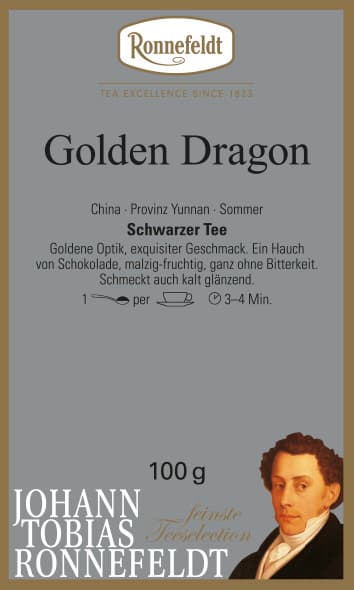 Teeprobe Golden Dragon, 15g (Schwarzer Tee aus China von Ronnefeldt)
