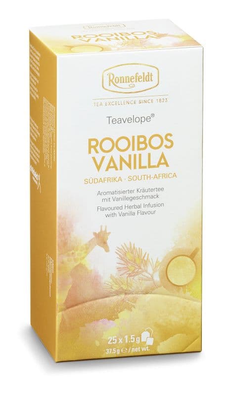 Teavelope Rooibos Vanilla, 25x1,5g = 37,5g Teavelope Rooibos Vanilla, 25x1,5g = 37,5g