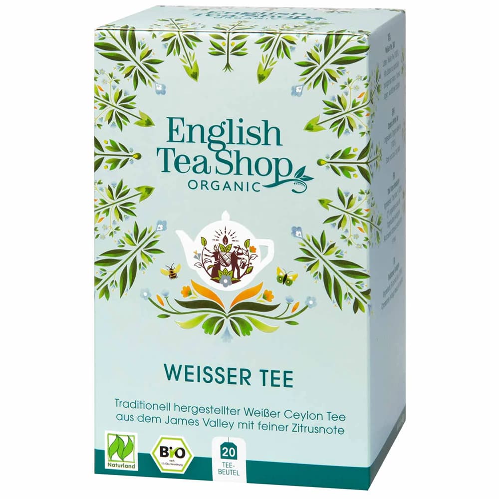 Weißer Tee, Naturland BIO, 20 Teebeutel