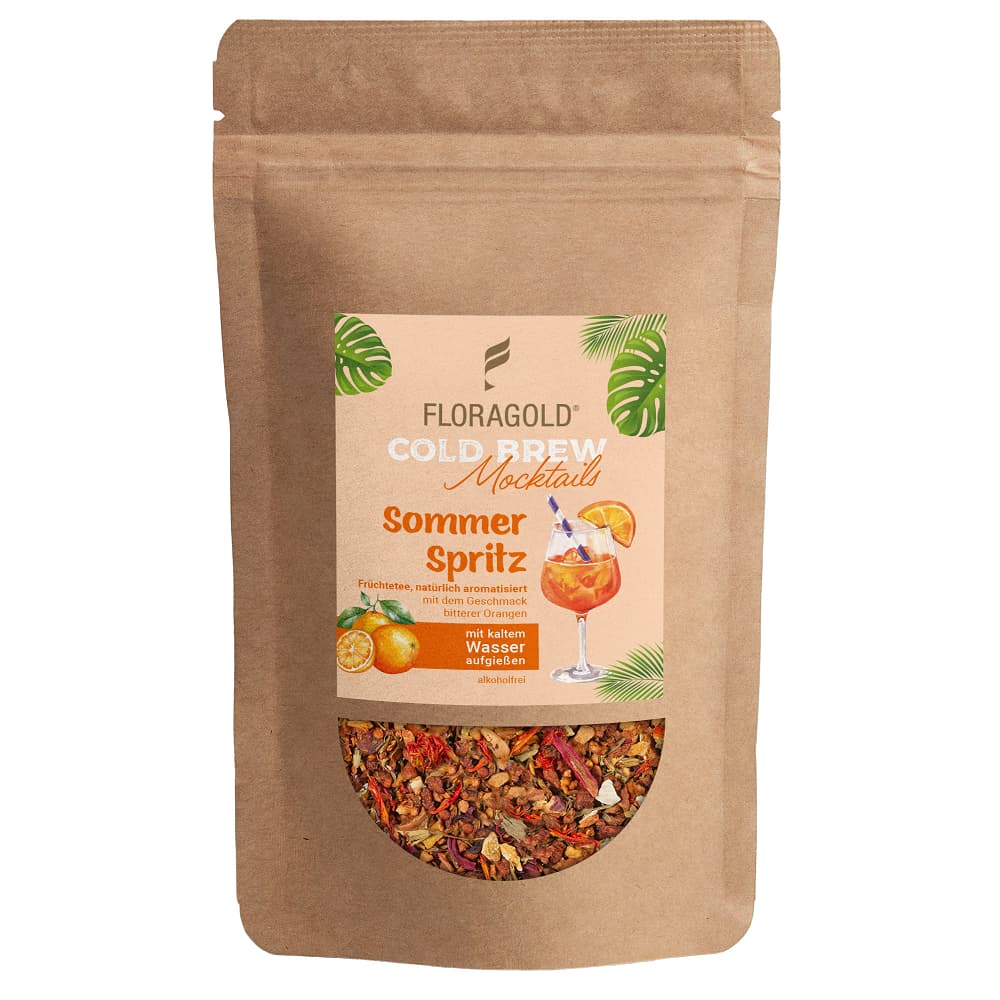 Cold Brew Sommer Spritz, 100g (Natürlich aromatisierter Früchtetee) Cold Brew Sommer Spritz, 100g (Natürlich aromatisierter Früchtetee)