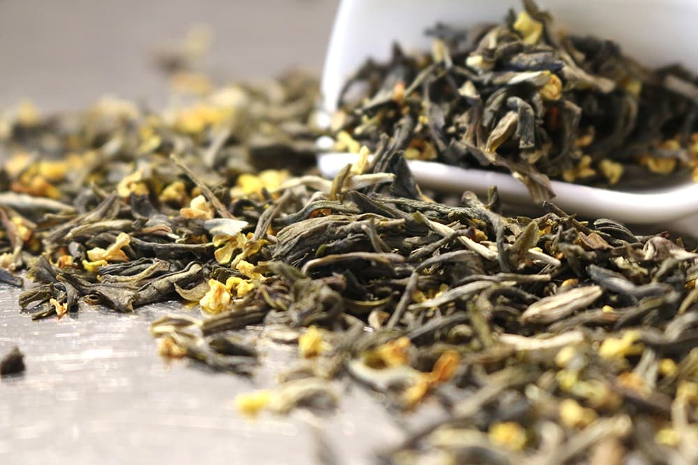 gruener-tee-gui-hua-s Gui Hua (Sweet Osmanthus, Grüner Tee aus China) exklusiv im Online-Shop